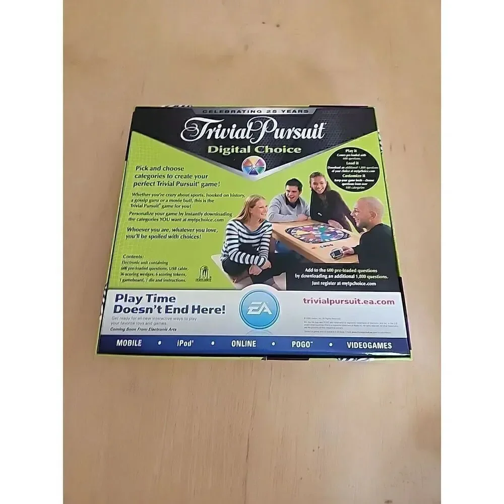 Trivial Pursuit Digital Choice game